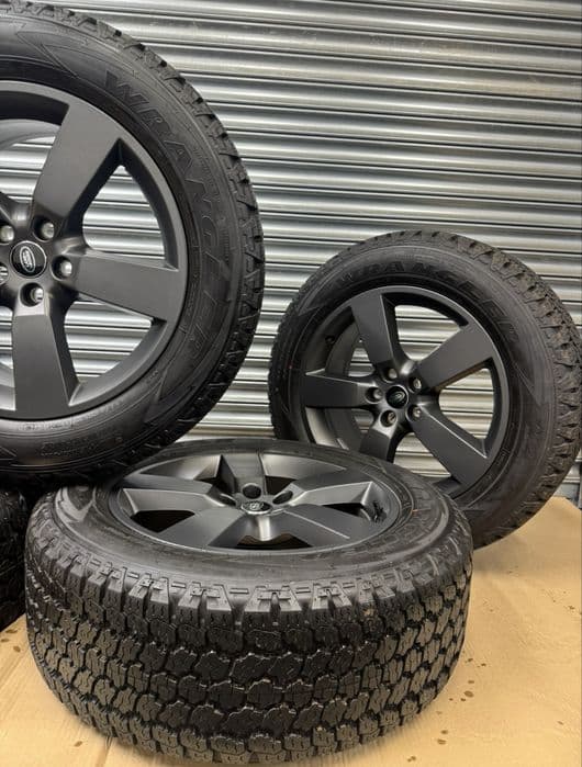 Nowe Koła Alufelgi Land Rover Defender 20” Goodyear All Terrain 255/60 Oryginał 5szt TPMS