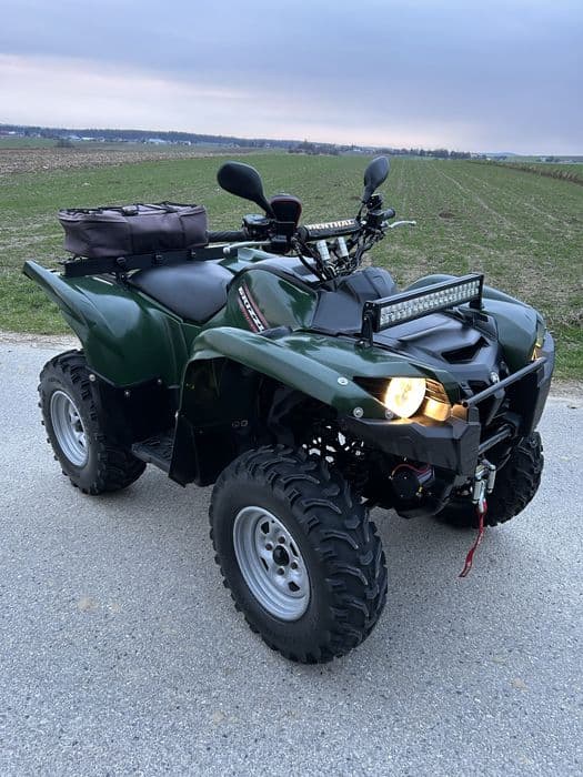 Quad Yamaha Grizzly 550/700 4x4 EPS Nowa Wyciągarka Blokady Kufer