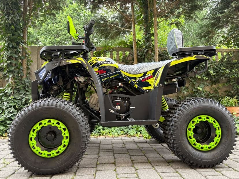Duży QUAD 125 dla dzieci  // XTR STORM PRO // Licznik ledy // raty