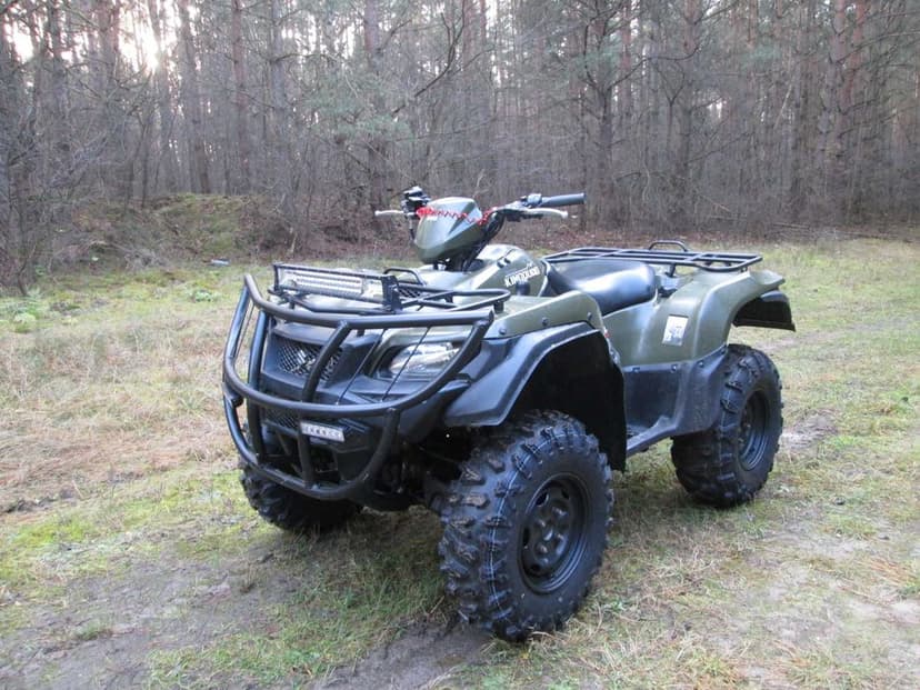 Kosiarka bijakowa zestaw kingquad Suzuki AXI 750 4x4