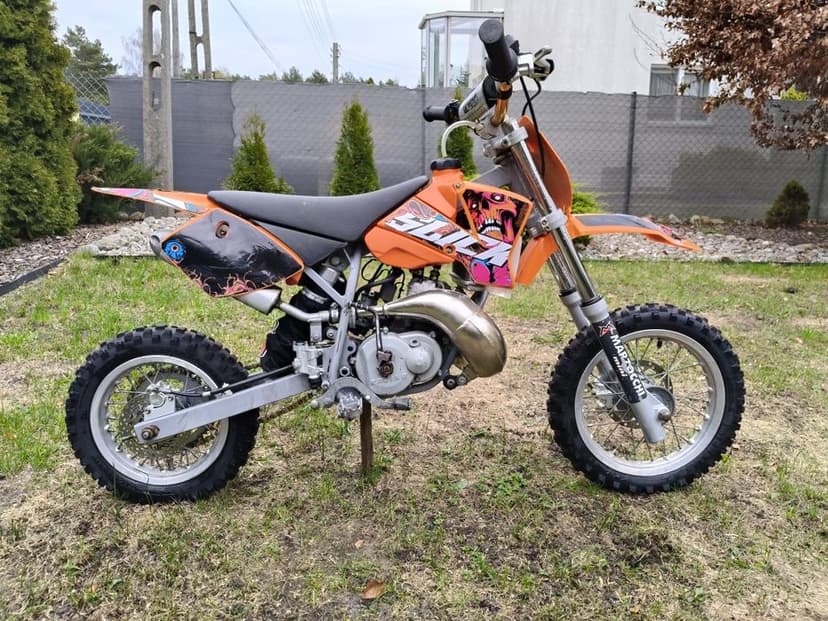 KTM SX50 TC 50 Mx50 crf po remoncie silnik zawieszenie super stan