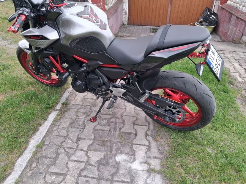 Kawasaki z650 zarejestrowane A2