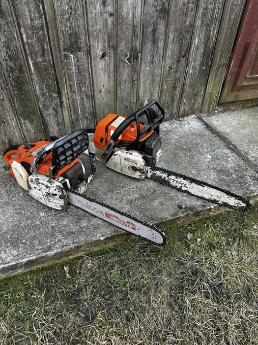 Dwie piły Sthil 036 sthil 032 KOMPLET piła spalinowa pilarka husqvarna