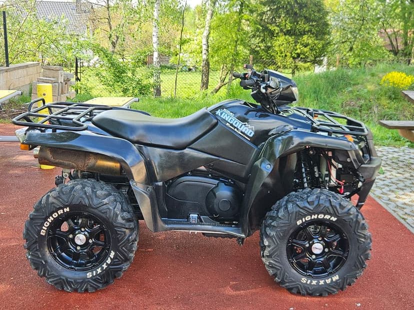 Suzuki Kingquad 700  axi  Alufelgi Zadbany Doposażony rejestracja