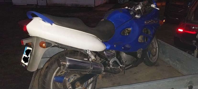 Suzuki gsx 600 f 750 f gsxf lampa tył części