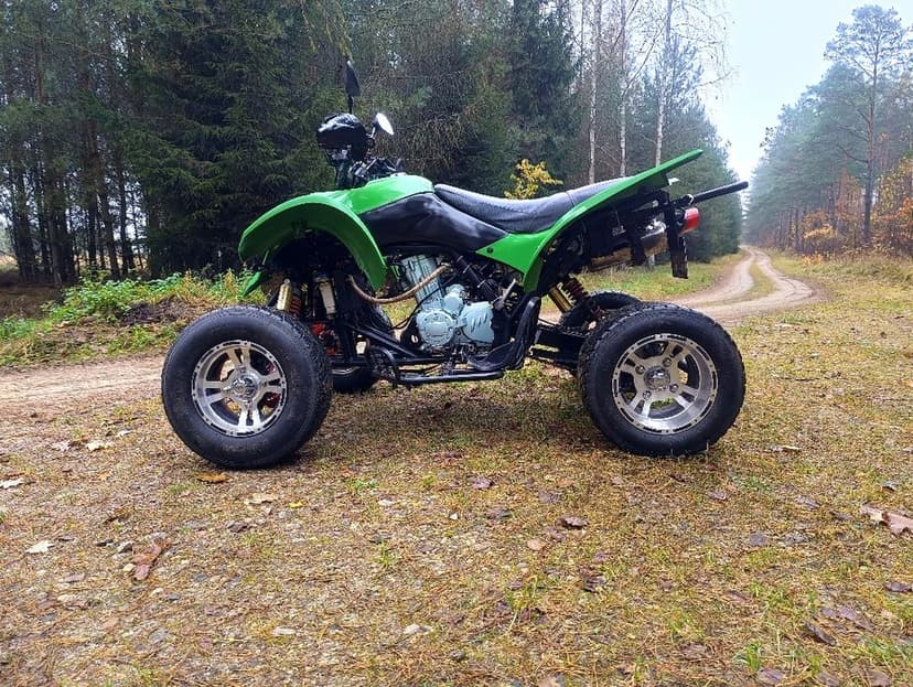 Quad shinray/Bashan 250 zarejestrowany z nowym silnikiem