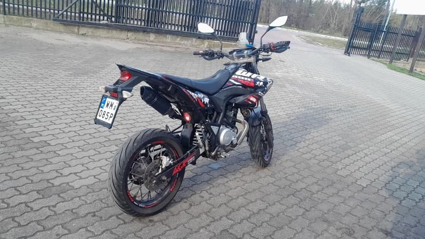 Yamaha WR 125 X WR125X 15KM Na prawo jazdy B lub A1