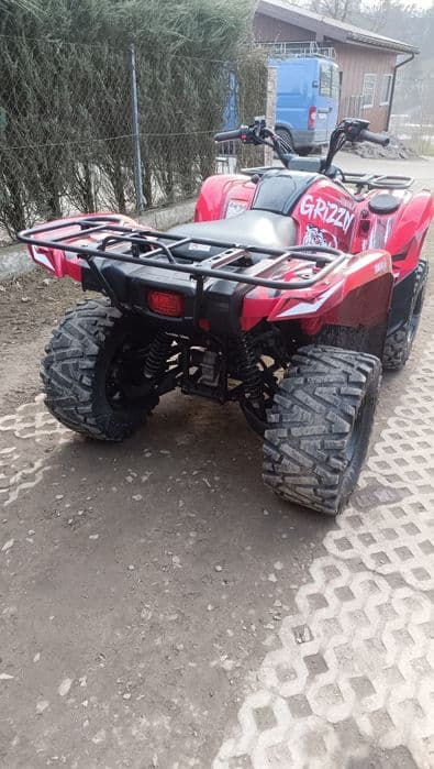 Yamaha grizzly 700 eps homologacja kingquad cf moto