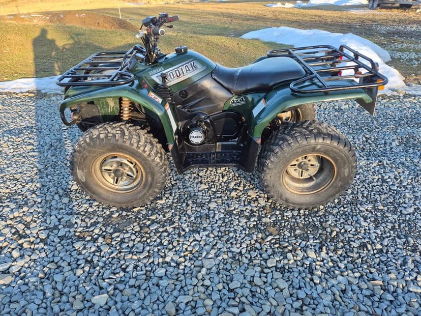 Yamaha Kodiak 450 Wciągarka plug