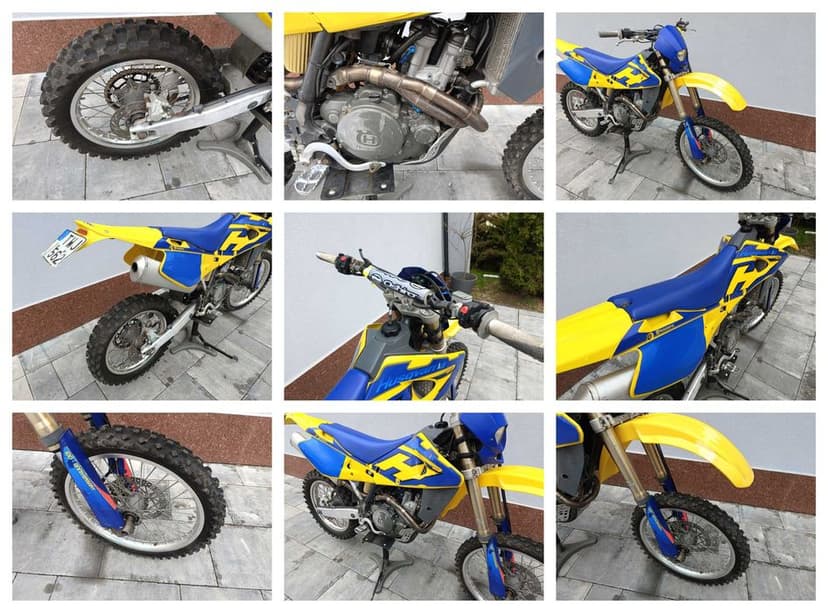 Husqvarna TE 250, 2004r. DOKUMENTY, transport, raty na oświadczenie!