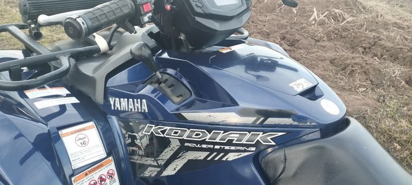 Yamaha Kodiak, Gryzzli 686 specjal edition 2017 rok zamiana