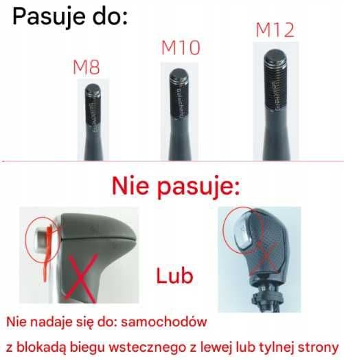 Gałka Biegów TOYOTA Yaris Auris Avensis RAV4 Hilux Land Cruiser