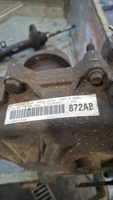 Reduktor Jeep 4.7  model 247WJ. 3.54