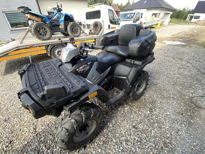 Boczek lewy prawy osłona grill zderzak silnik polaris sportsman 800