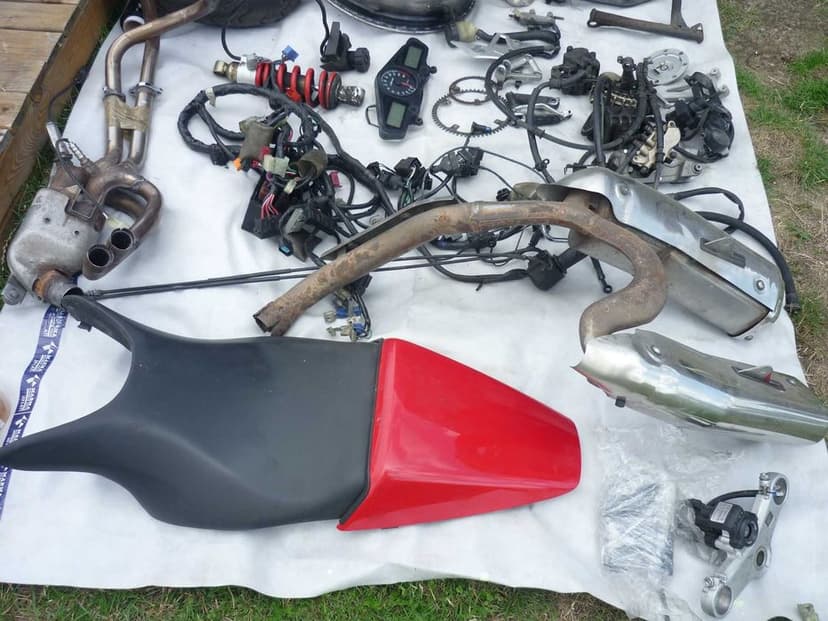 Honda vfr800 v-tec kolektory kanapa, dekiel zegar