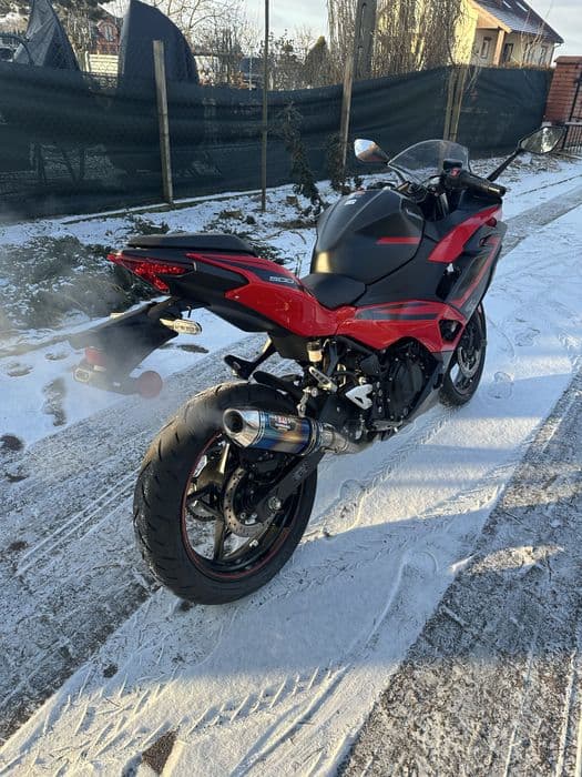 Kawasaki ninja 500se na A2, 2025rok 550 km przebiegu
