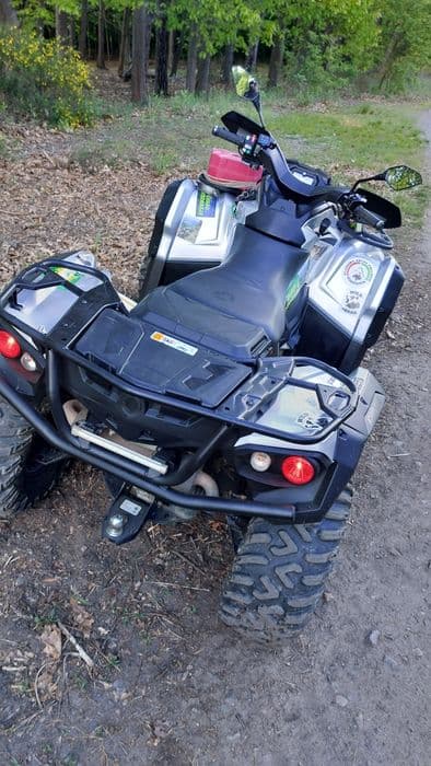 Quad Can-Am 570 XT Outlander MAX poj 650 z wgraną mapą 800R doposażony
