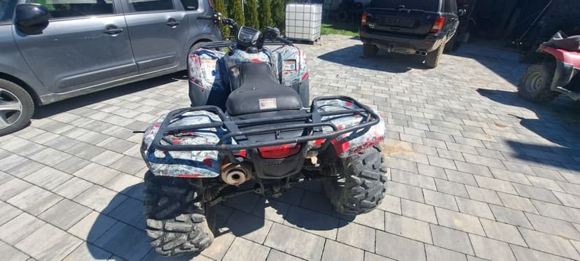 Honda trx 420 2013 rok.