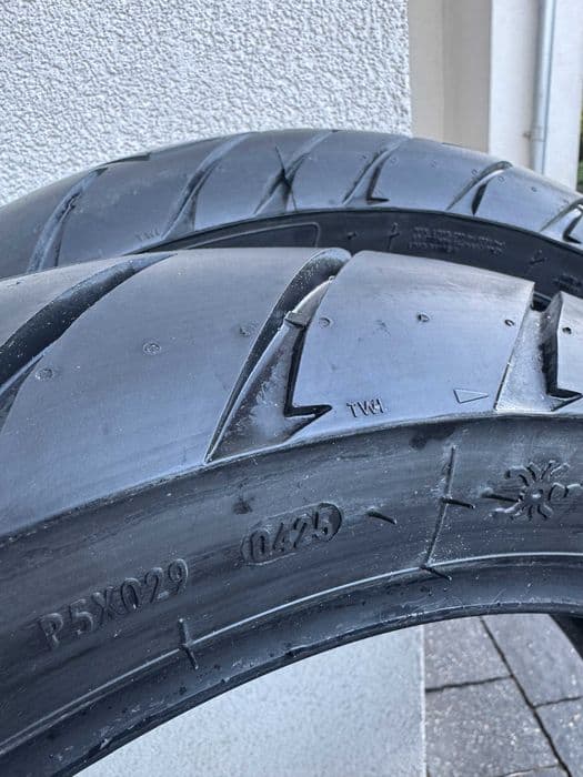 Opony motocyklowe Pirelli Scorpion Trail II 600km przebiegu. bmw gs