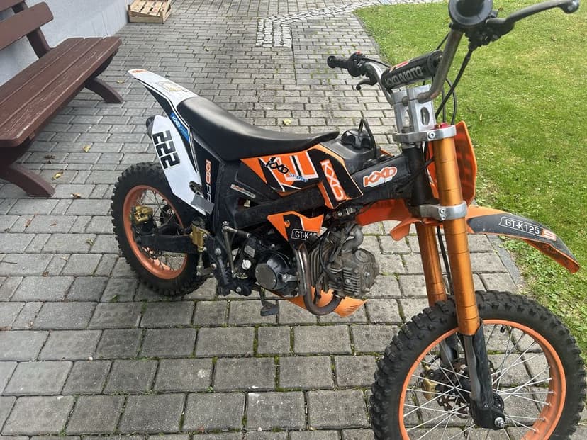 Motocykl cross KXD 125