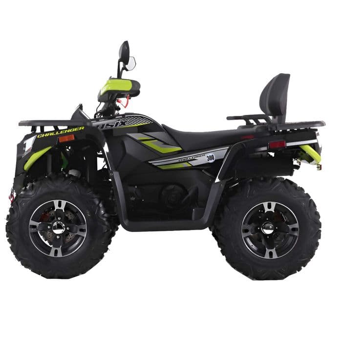 Quad Challenger 250 Asix 300 homologacja 2 os T3b pług dowóz Raty