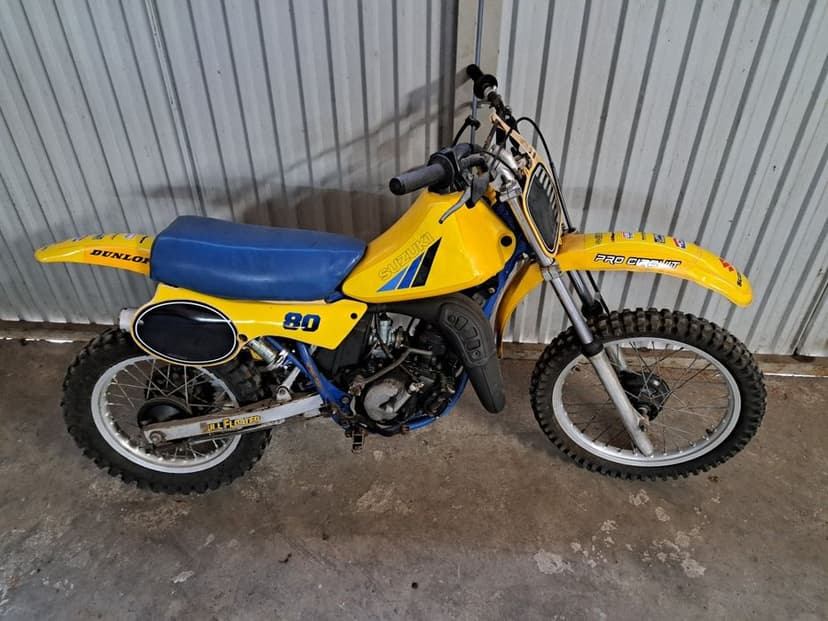Suzuki rm 80 1983r klasyk sprawna do poprawek inwestycja cr kx sx honda 125