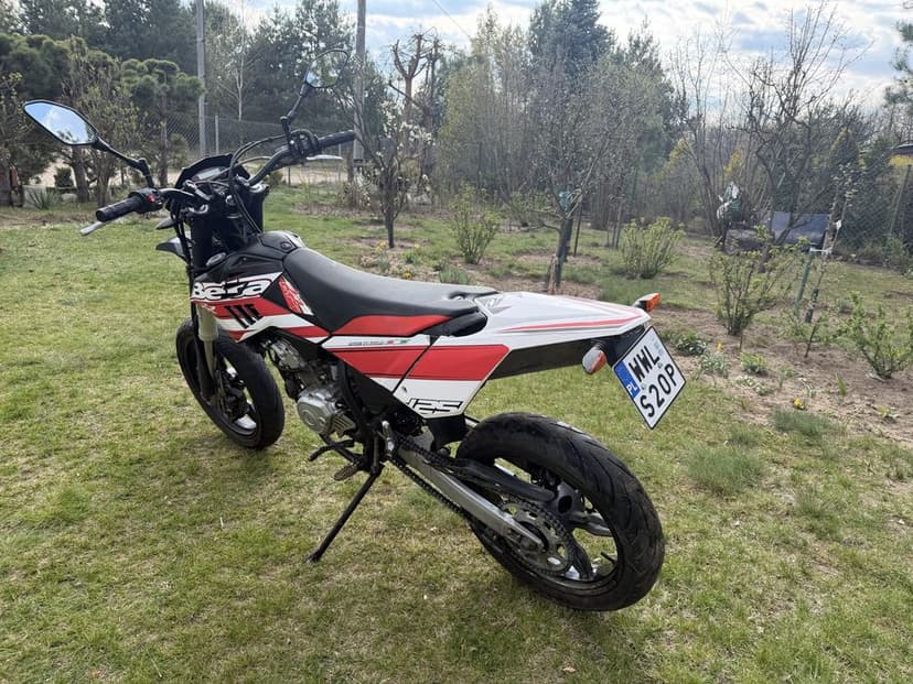 Beta lc125rr supermoto niski przebieg super stan