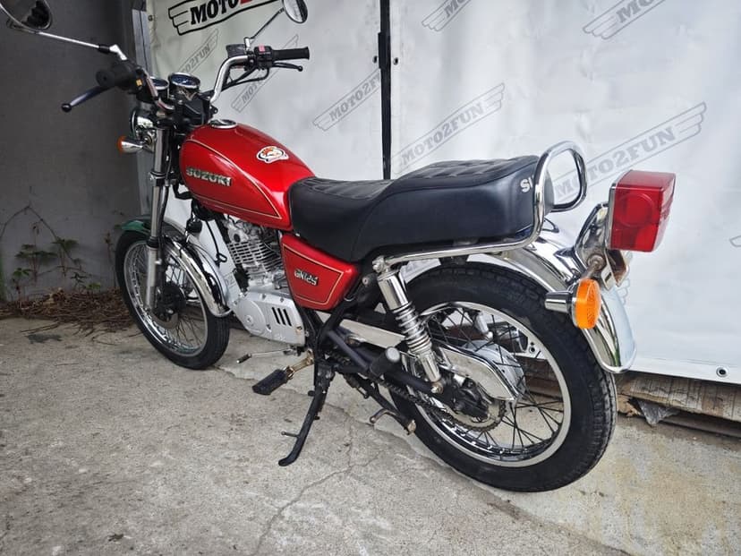 Suzuki GN 125 niezawodny klasyk kat A1/B TYLKO 16tkm oryginał RATY Transport Gwarancja