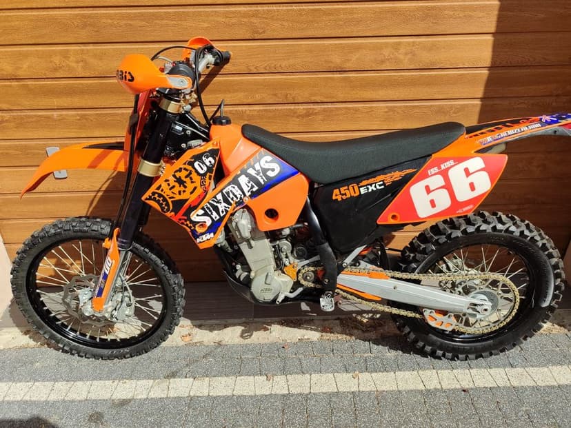 KTM Exc 450 Zarejestrowany RFS sixdays nie 525 Raty