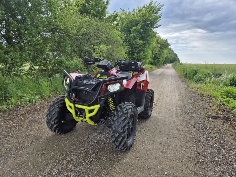 Polaris Scrambler 1000XP 2018r Maxiss BIGHORN FOX Wyciągarka