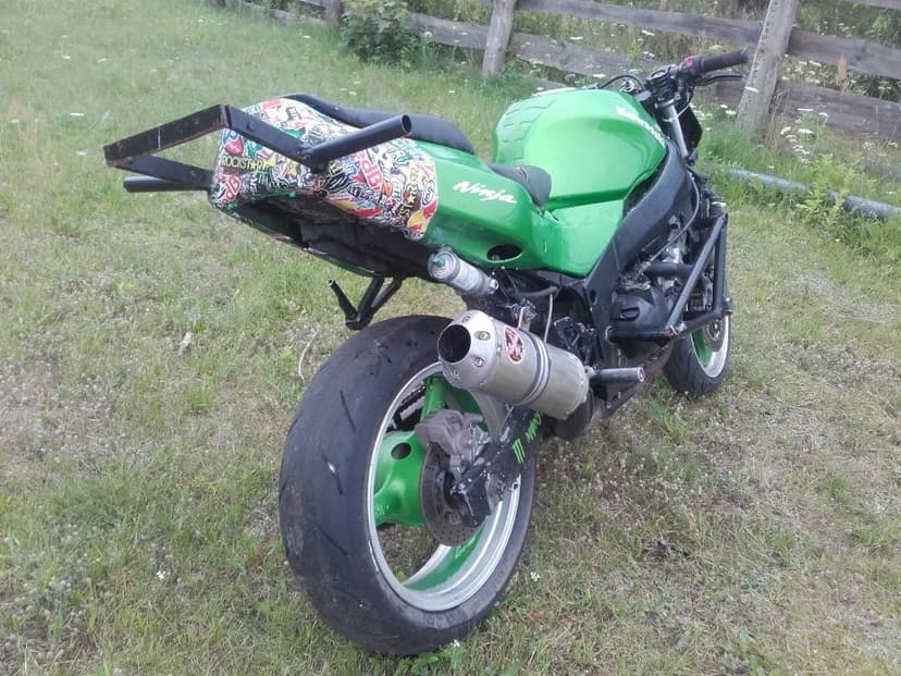 Kawasaki zx6r zx 6 r 600 klatka stunt gmol gaźniki felga tarcza części