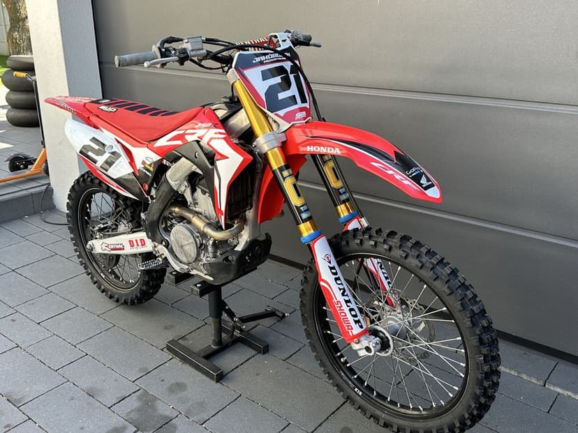 Honda CRF 250r CRF 250 Ohlins wydech FMF
