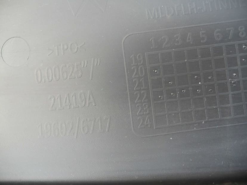 Jeep wrangler JL błotnik lewy lewy przód