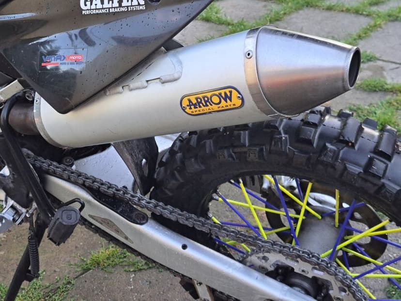 husqwarna 510te prze 2416km od nowości Suzuki DRZ KTM,Yamaha kawasaki