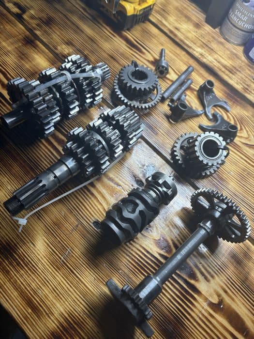 Wał,koło,skrzynia,lagi,kartery honda crf450 06r