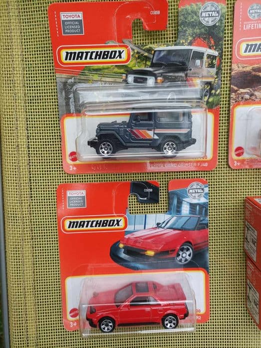 7 kultowych modeli Toyota z Matchebox