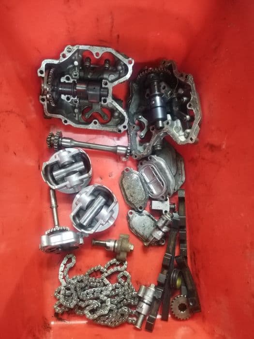Kawasaki Brute force kvf 750 650 głowica wałek ślizgi dekiel sprzęgło