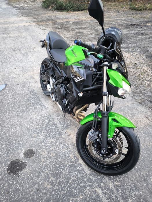 Kawasaki z 650 pełna moc.