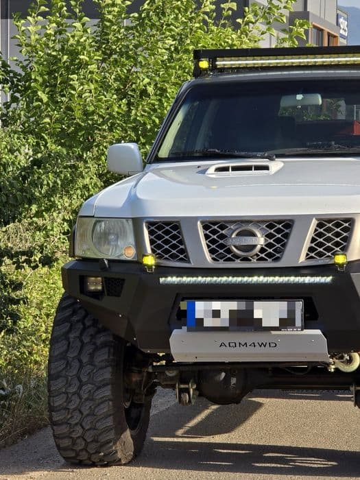 Zderzak przedni stalowy przód Offroad 4x4 Nissan Patrol Y61