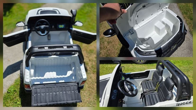 Autko elektryczne dla dziecka Toyota Hilux 4x4 PO TUNINGU