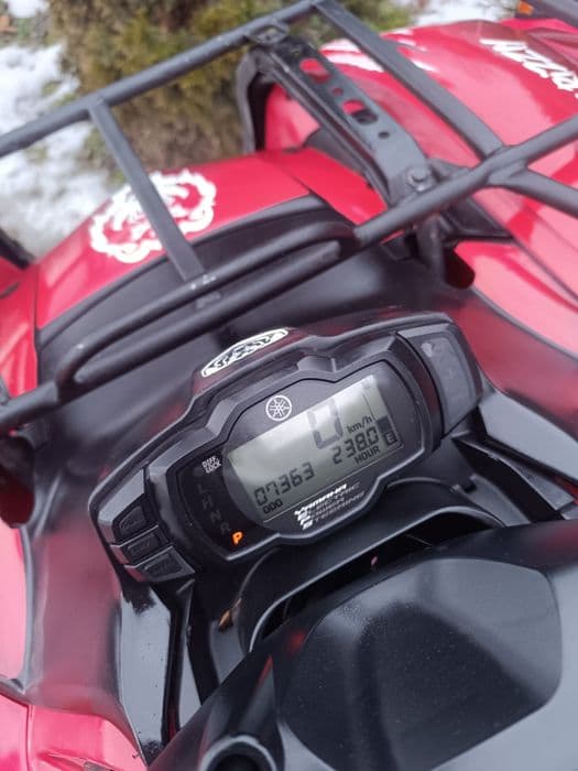 Yamaha grizzly 700 eps Pług homologacja kingquad can am 550 polaris