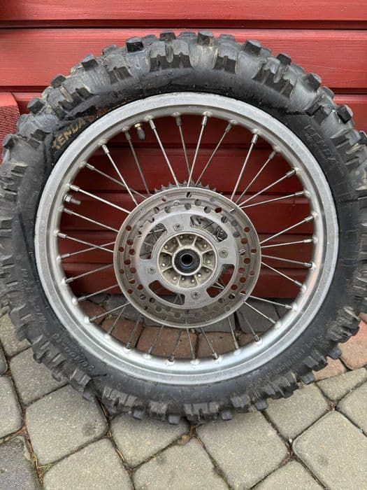 kolo tyl tylne kompletne tarcza zebatka 16 cal excel suzuki rm 80 / 85