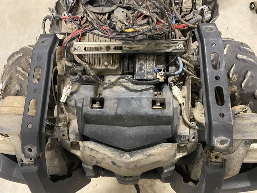 Częśći plastiki połoś lewa prawa wahacz zwrotnica Yamaha grizzly 700