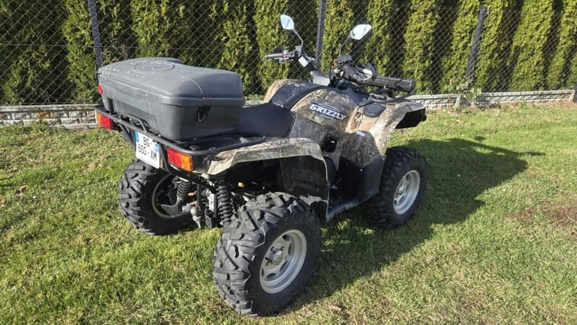 Quad Yamaha Grizzly 700 Camo ATV Mocno doinwestowany 4x4 EPS DIFF-LOCK