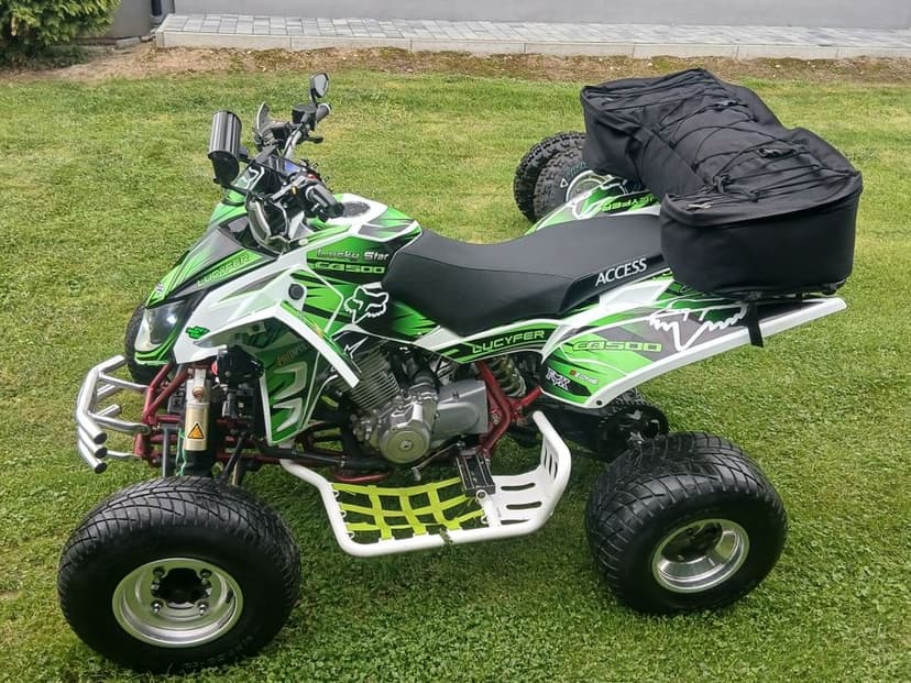 Quad Lucky Star Cb 500 ASG  2kpl kół!