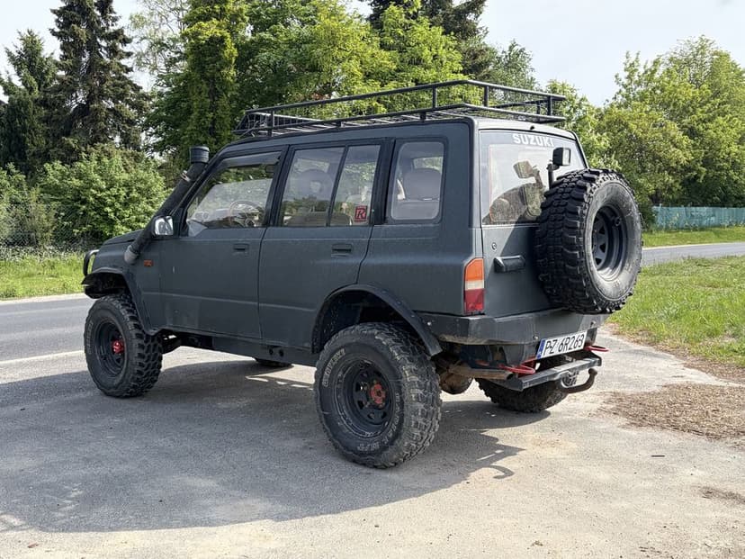 Suzuki Vitara Long 5d 1.6 16v, most stalowy, reduktor samurai, offroad 4x4