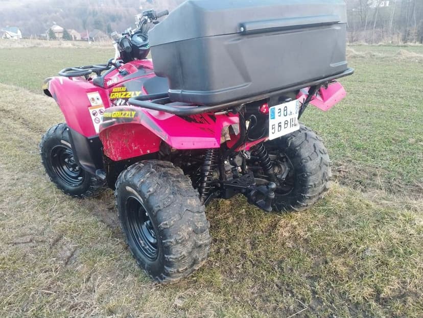 Quad Yamaha Grizzly 700 EPS * 2017 * T3B * kufer * hak