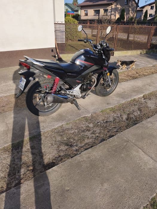 Honda CB 125 F  / 2018 r / 17 tys przebiegu