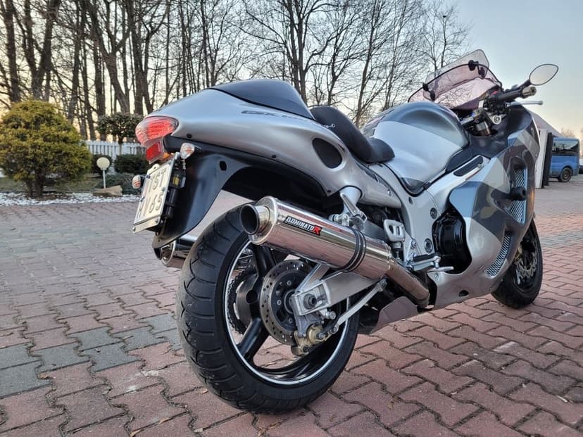 Suzuki GSX1300R HAYABUASA 2004r kufry stelaże dominator