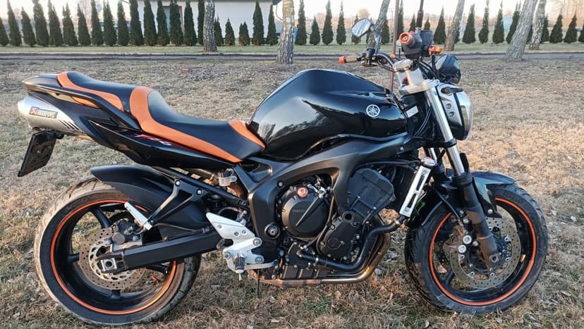Yamaha FZ6, 2007r, 600cm, 98KM, Akrapovic